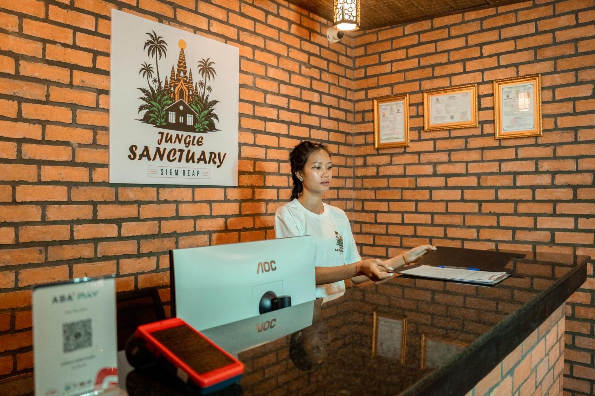 Jungle Sanctuary Hotel Sziemreap Kültér fotó