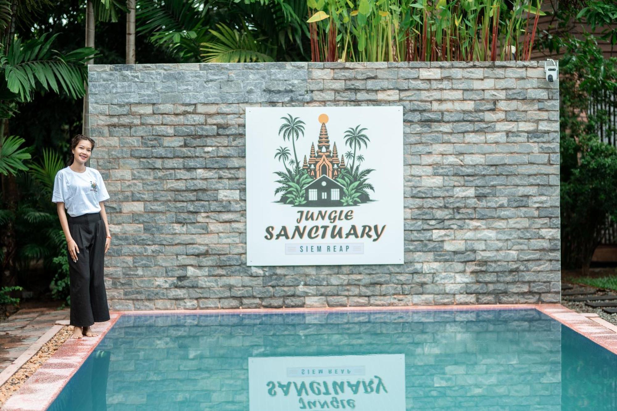 Jungle Sanctuary Hotel Sziemreap Kültér fotó