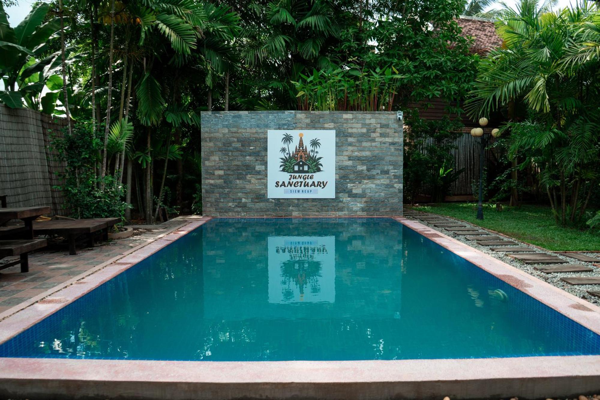 Jungle Sanctuary Hotel Sziemreap Kültér fotó