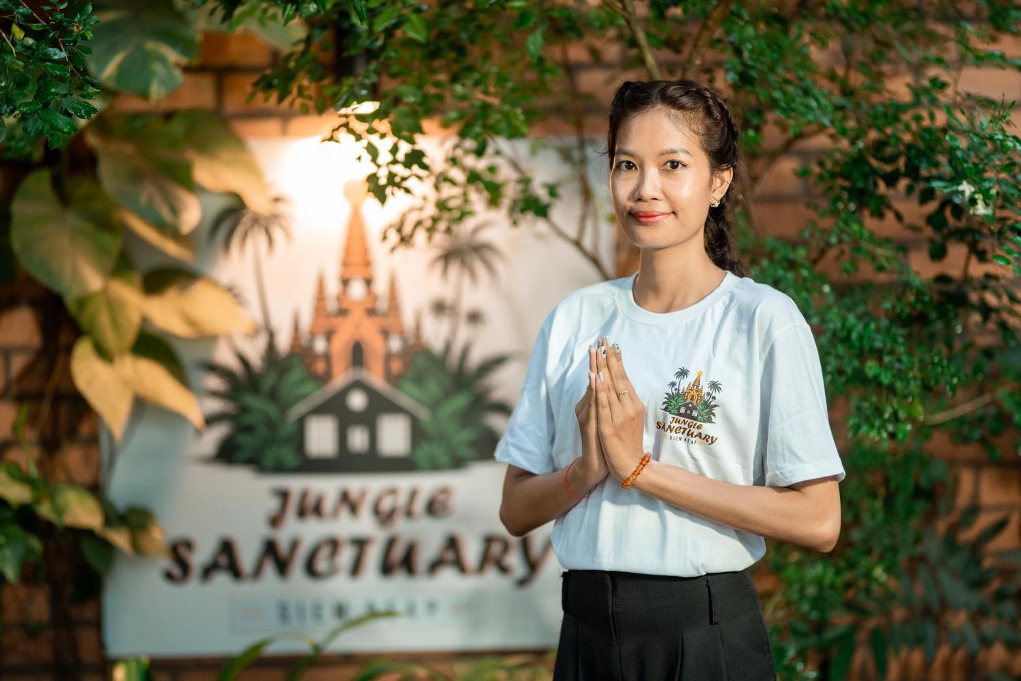 Jungle Sanctuary Hotel Sziemreap Kültér fotó